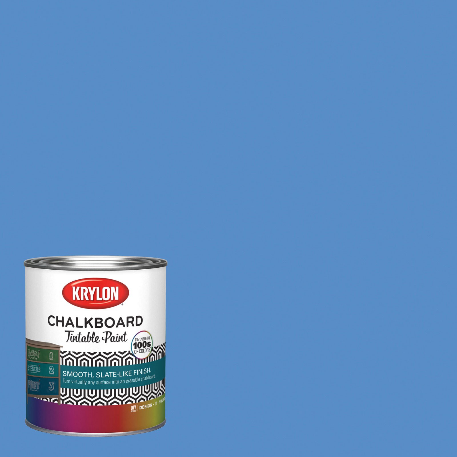 slide 1 of 6, Krylon Latex Someday 4006-10B Chalkboard Paint (1-quart), 1 ct