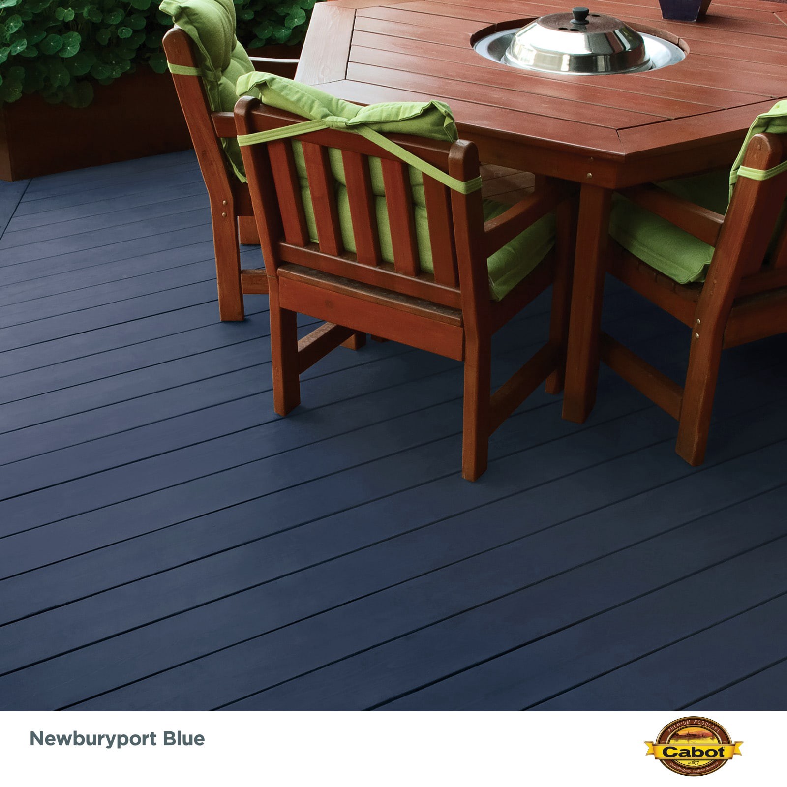 slide 3 of 6, Cabot 2023 Outdoor Trend Of The Year Newburyport Blue Solid Exterior Wood Stain and Sealer (1-Gallon), 