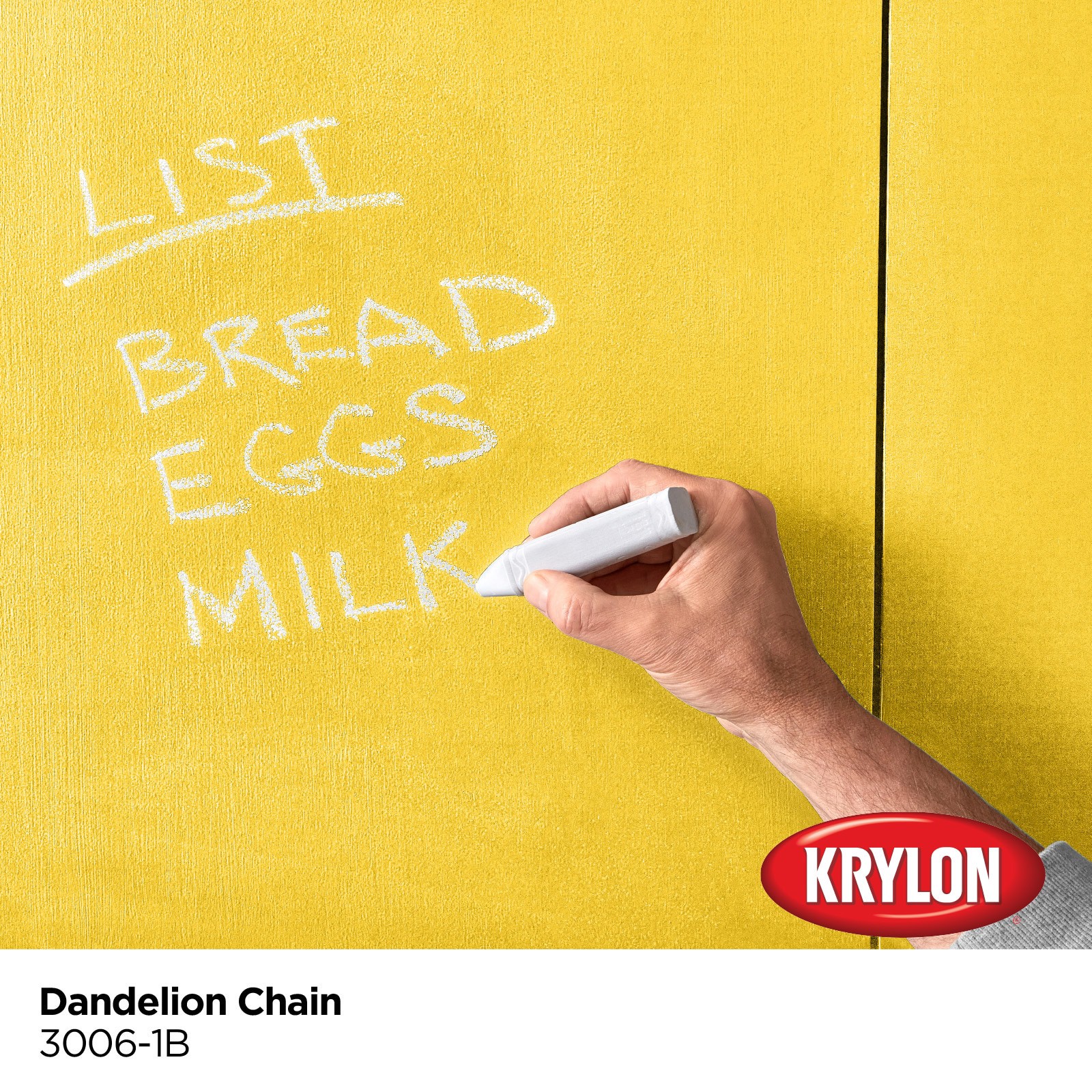 slide 3 of 6, Krylon Latex Dandelion Chain 3006-1B Chalkboard Paint (1-quart), 1 ct