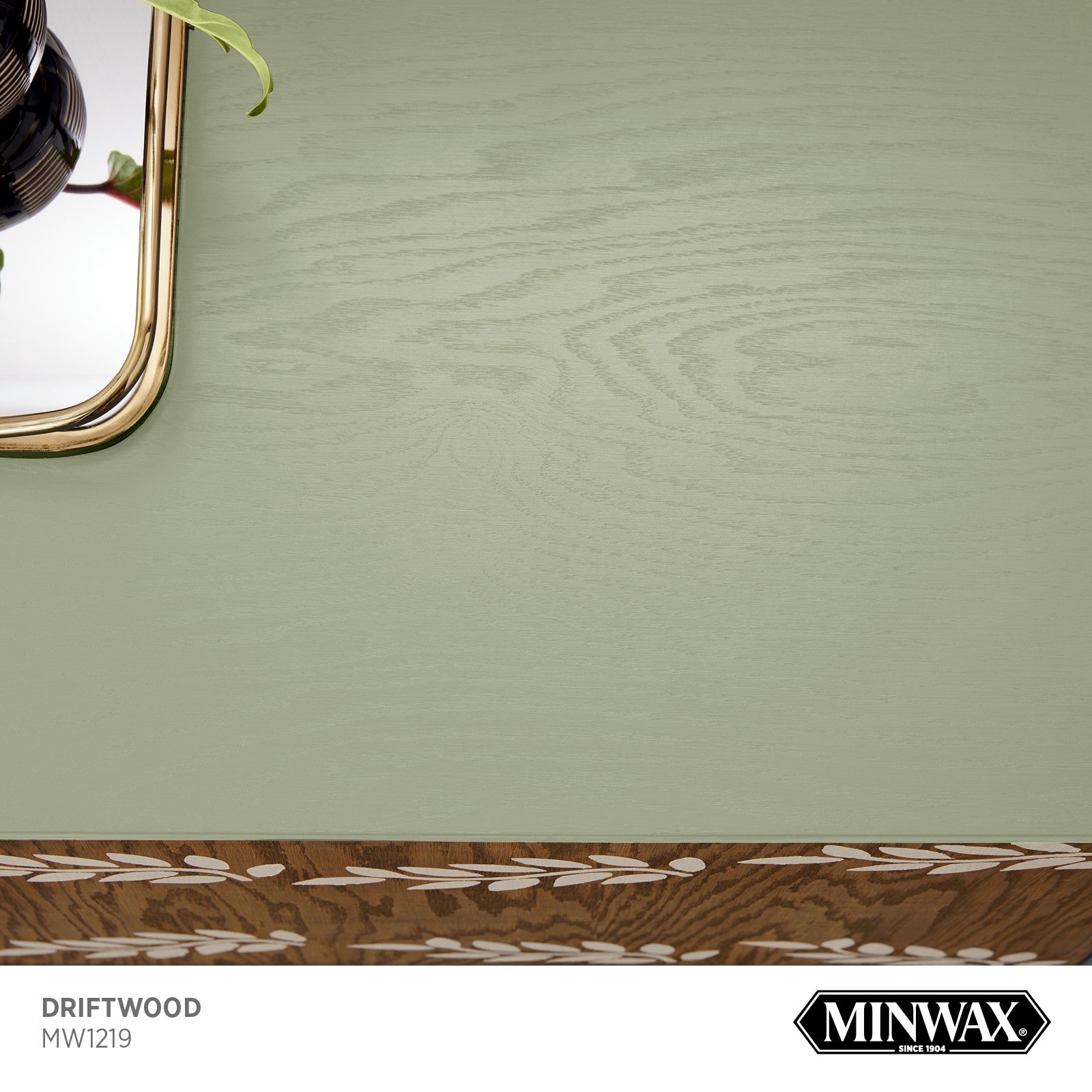 slide 2 of 6, Minwax Wood Finish Water-based Driftwood MW1219 Solid Interior Stain ( 1-quart ), 1 ct