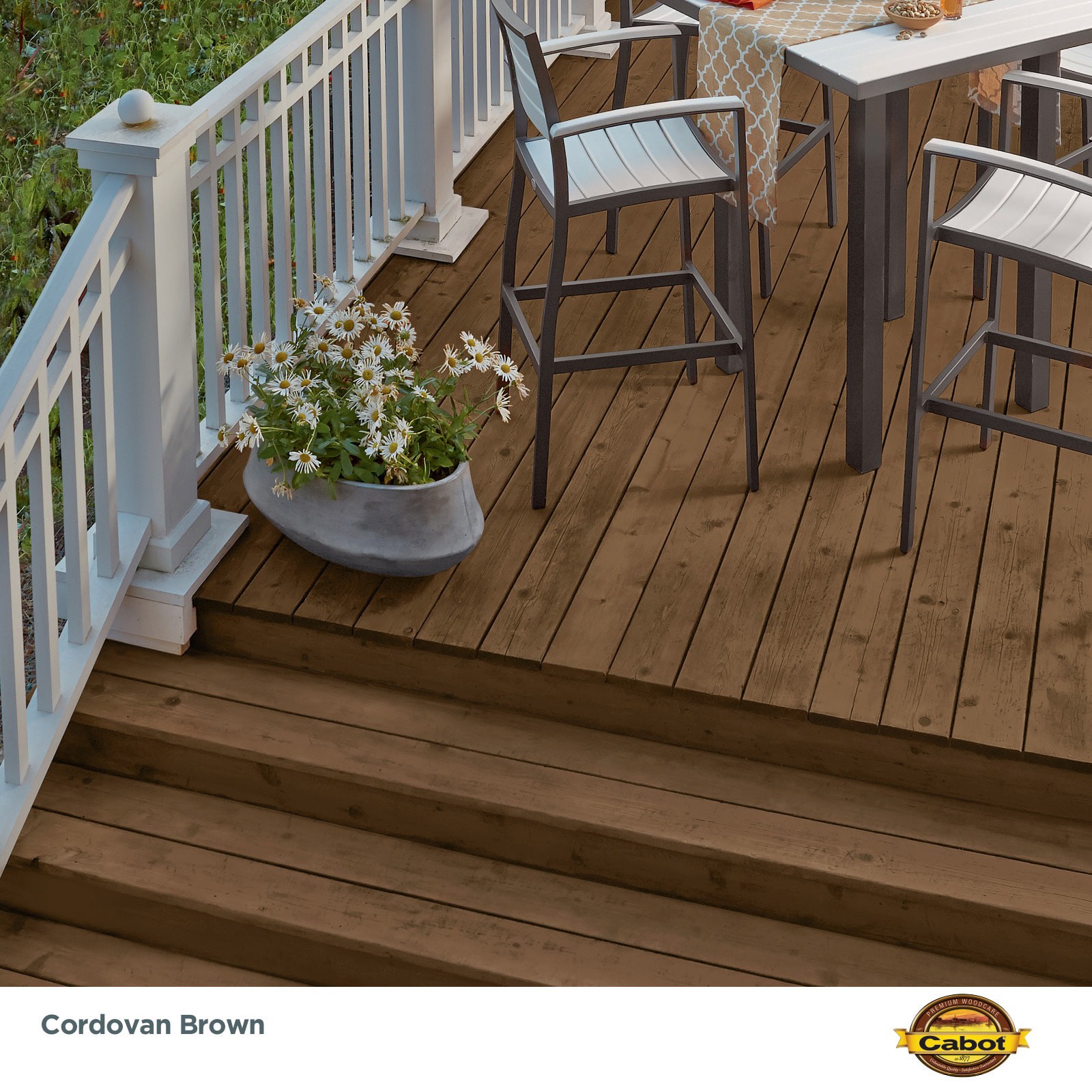 slide 2 of 6, Cabot Cordovan Brown Semi-transparent Exterior Wood Stain and Sealer (5-Gallon), 