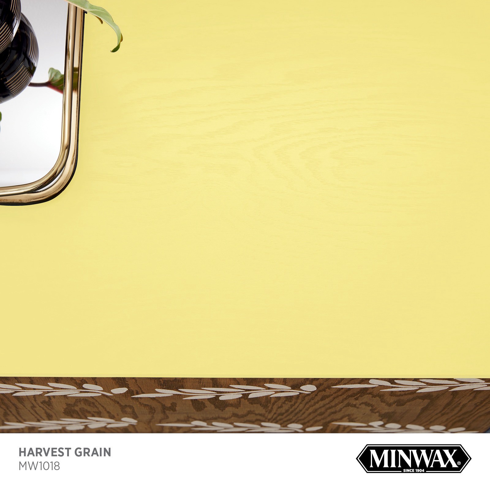 slide 2 of 6, Minwax Wood Finish Water-based Harvest Grain MW1018 Solid Interior Stain ( 1-quart ), 1 ct