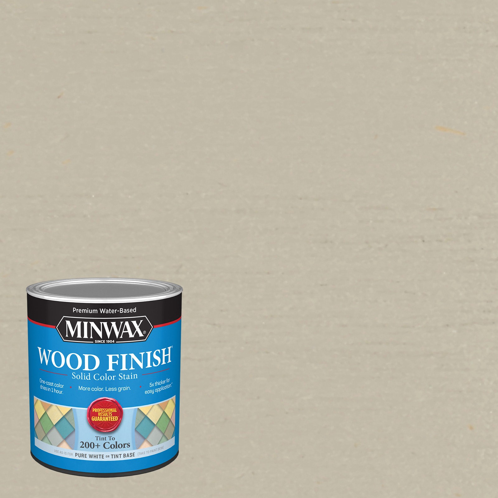 slide 1 of 6, Minwax Wood Finish Water-based Platinum MW1072 Solid Interior Stain ( 1-quart ), 1 ct