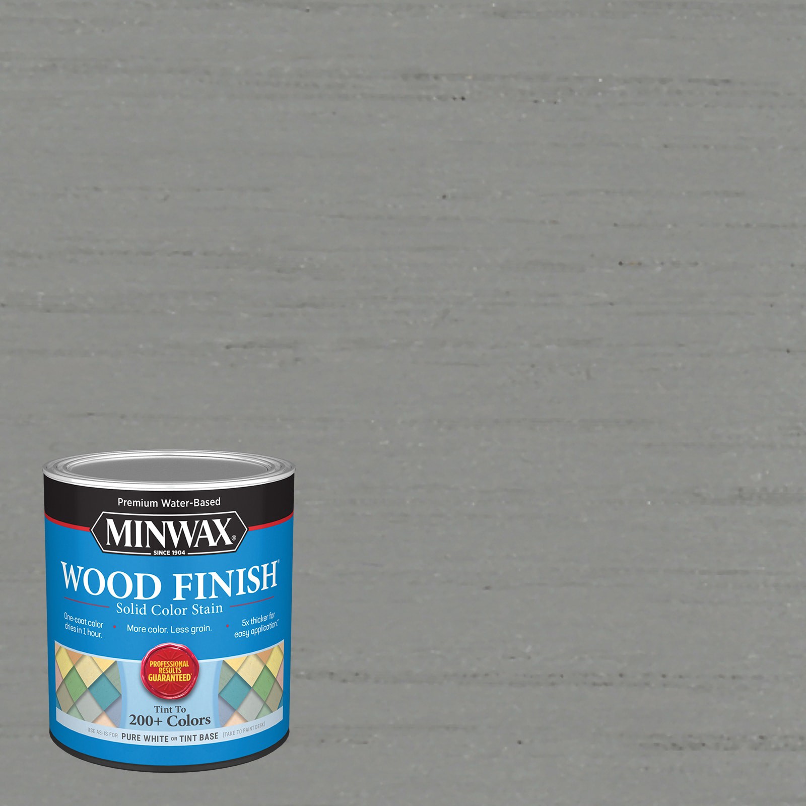 slide 1 of 6, Minwax Wood Finish Water-based Slate MW284 Solid Interior Stain ( 1-quart ), 1 ct