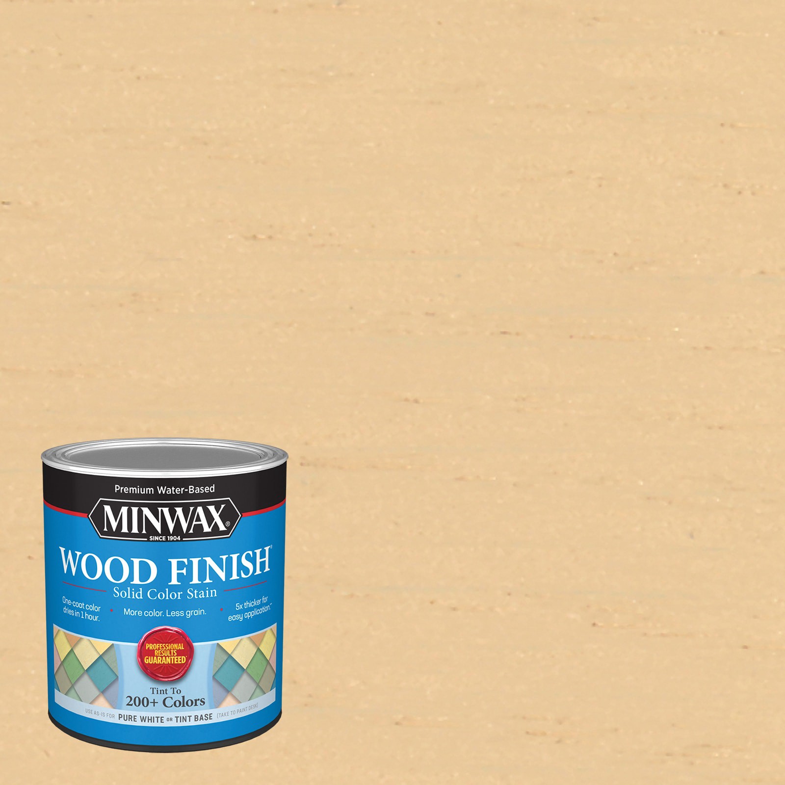 slide 1 of 6, Minwax Wood Finish Water-based Pickled Oak MW260 Solid Interior Stain ( 1-quart ), 1 ct