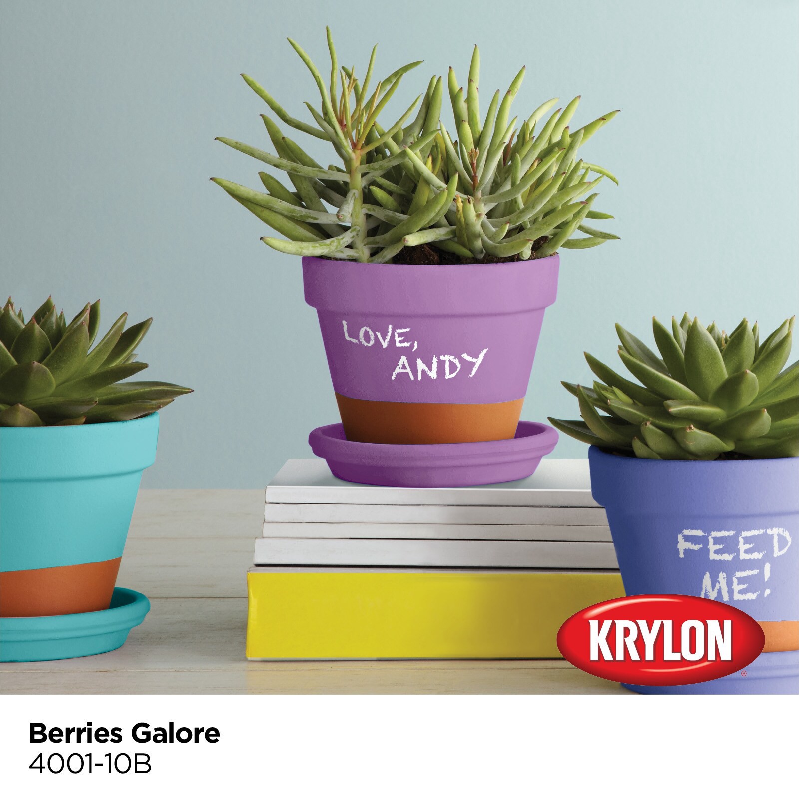 slide 2 of 6, Krylon Latex Berries Galore 4001-10B Chalkboard Paint (1-quart), 1 ct