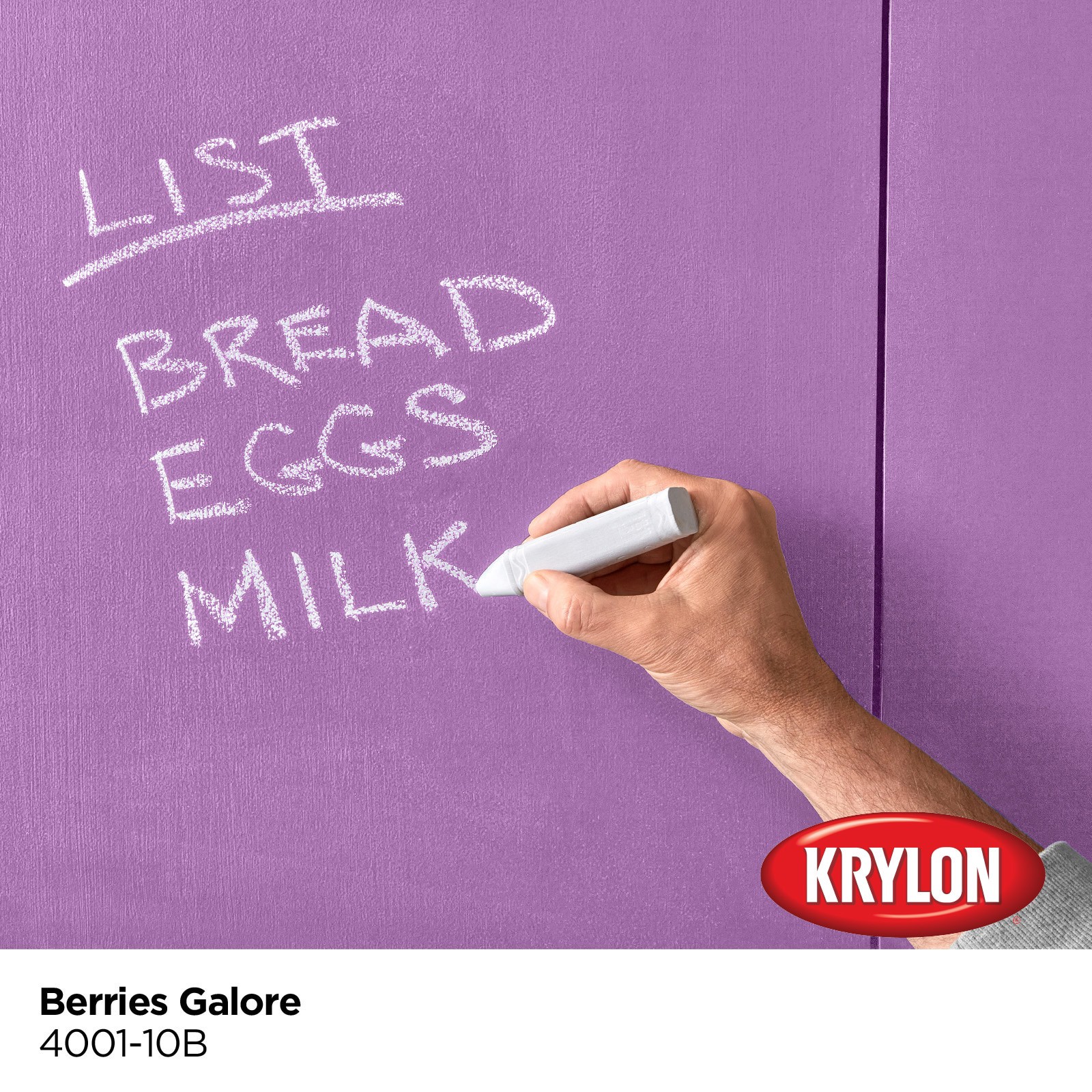 slide 3 of 6, Krylon Latex Berries Galore 4001-10B Chalkboard Paint (1-quart), 1 ct