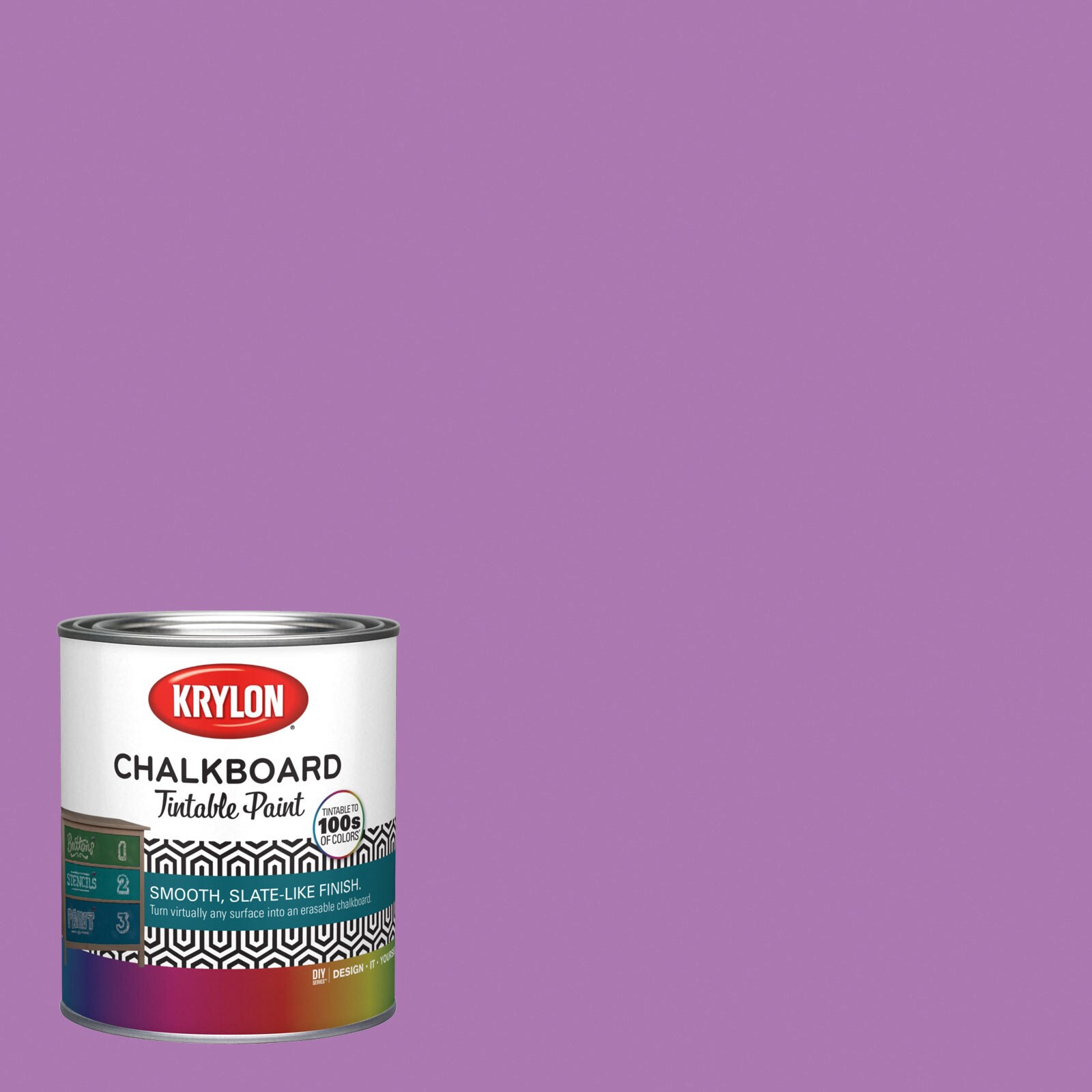 slide 1 of 6, Krylon Latex Berries Galore 4001-10B Chalkboard Paint (1-quart), 1 ct