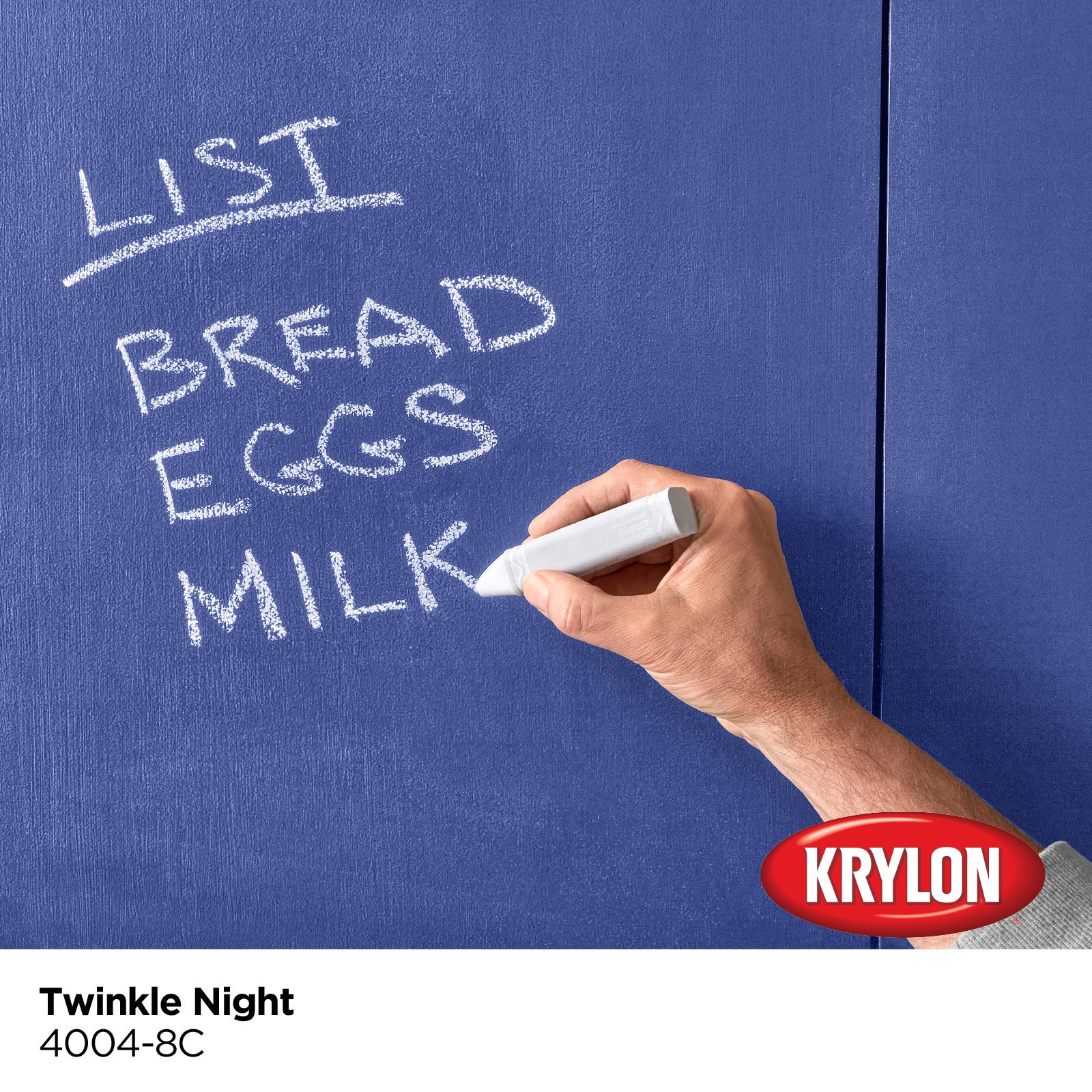 slide 3 of 6, Krylon Latex Twinkle Night 4004-8C Chalkboard Paint (1-quart), 1 ct