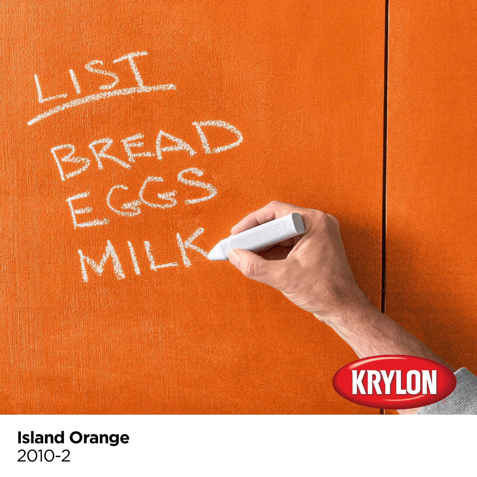 slide 3 of 6, Krylon Latex Island Orange 2010-2 Chalkboard Paint (1-quart), 1 ct