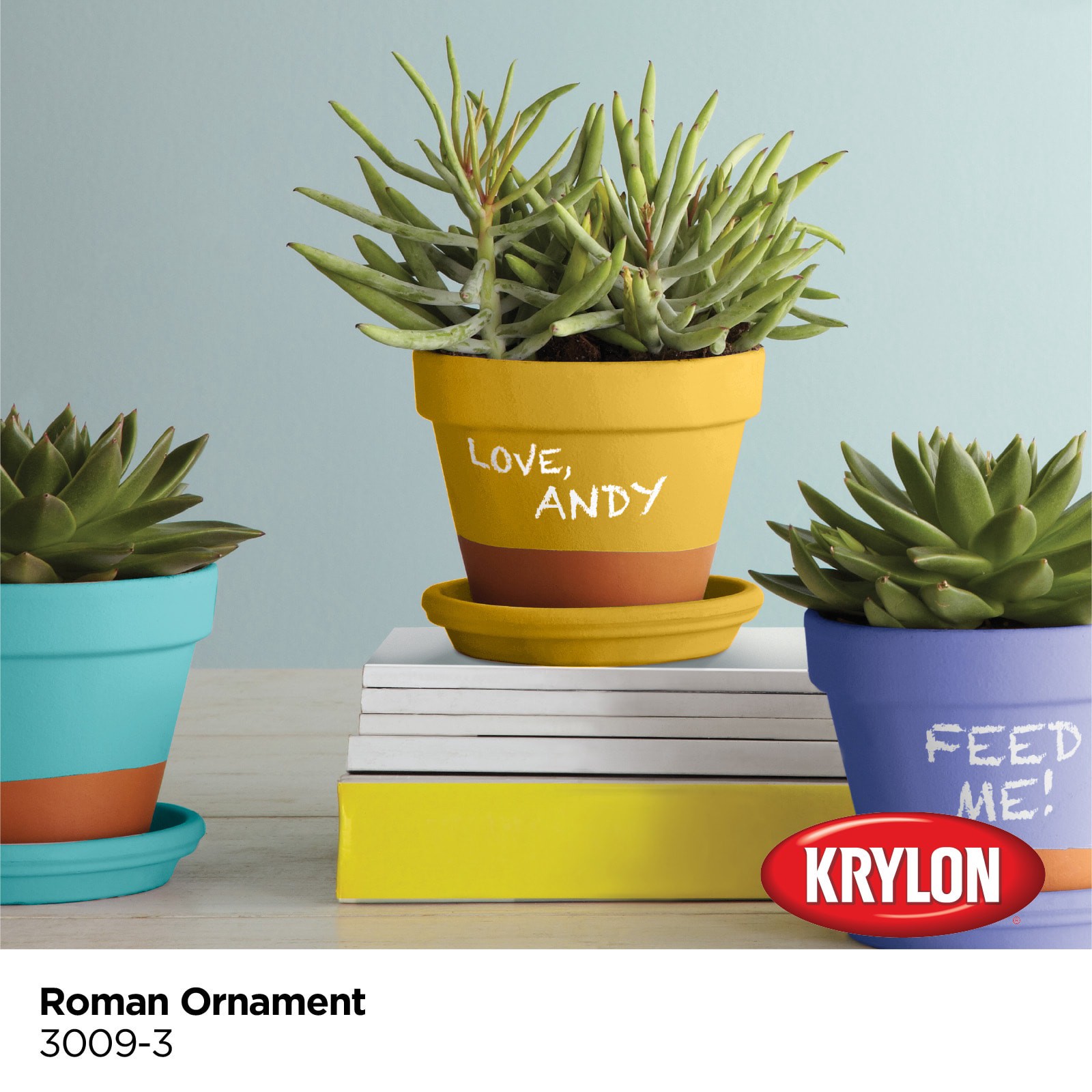 slide 2 of 6, Krylon Latex Roman Ornament 3009-3 Chalkboard Paint (1-quart), 1 ct