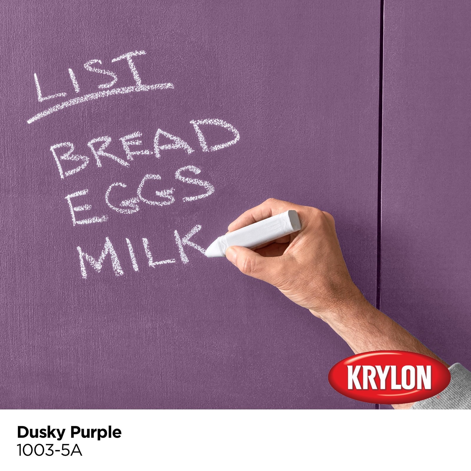slide 3 of 6, Krylon Latex Dusky Purple 1003-5A Chalkboard Paint (1-quart), 1 ct
