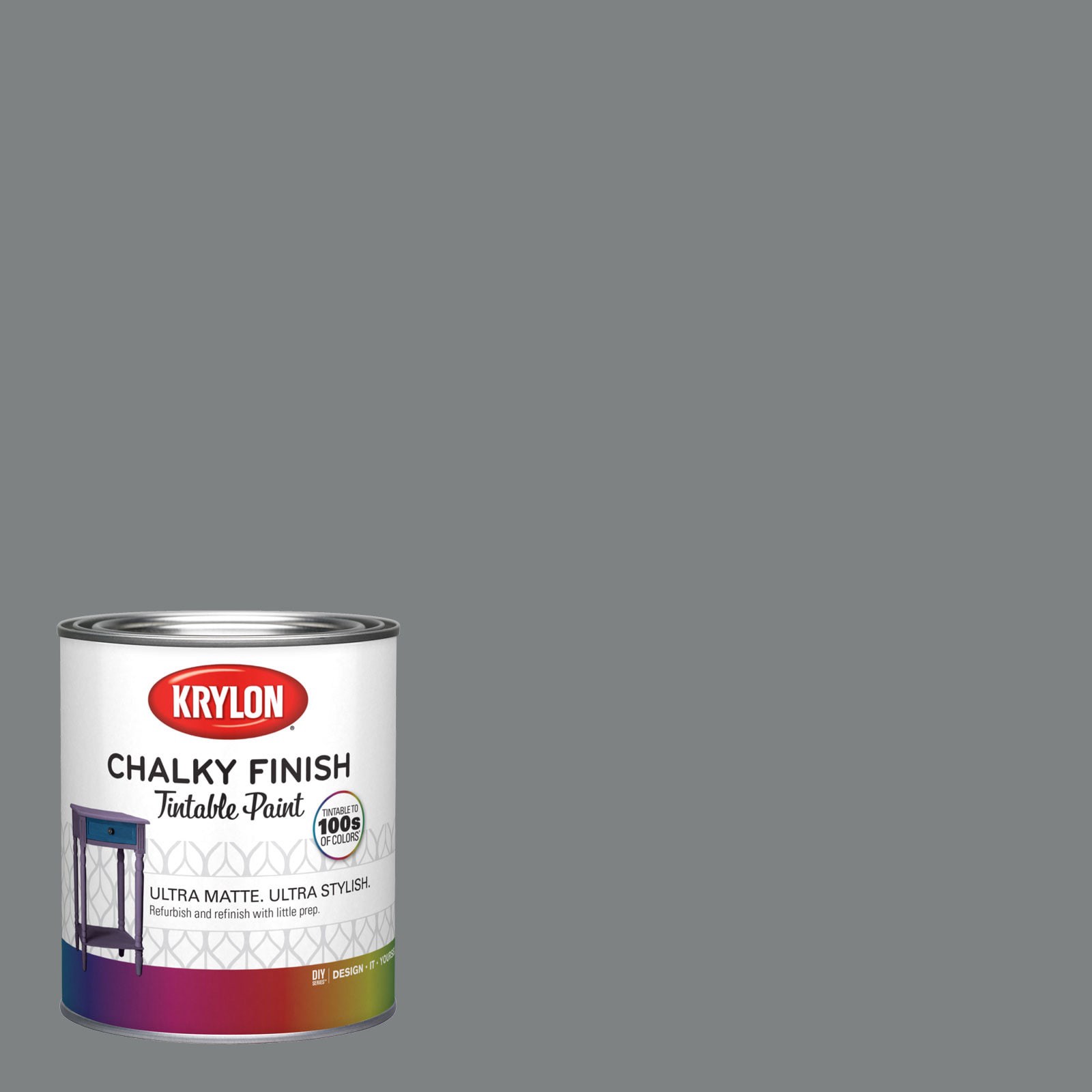 slide 1 of 6, Krylon Water-based Software Hgsw1463 Chalky Paint (1-quart), 1 ct