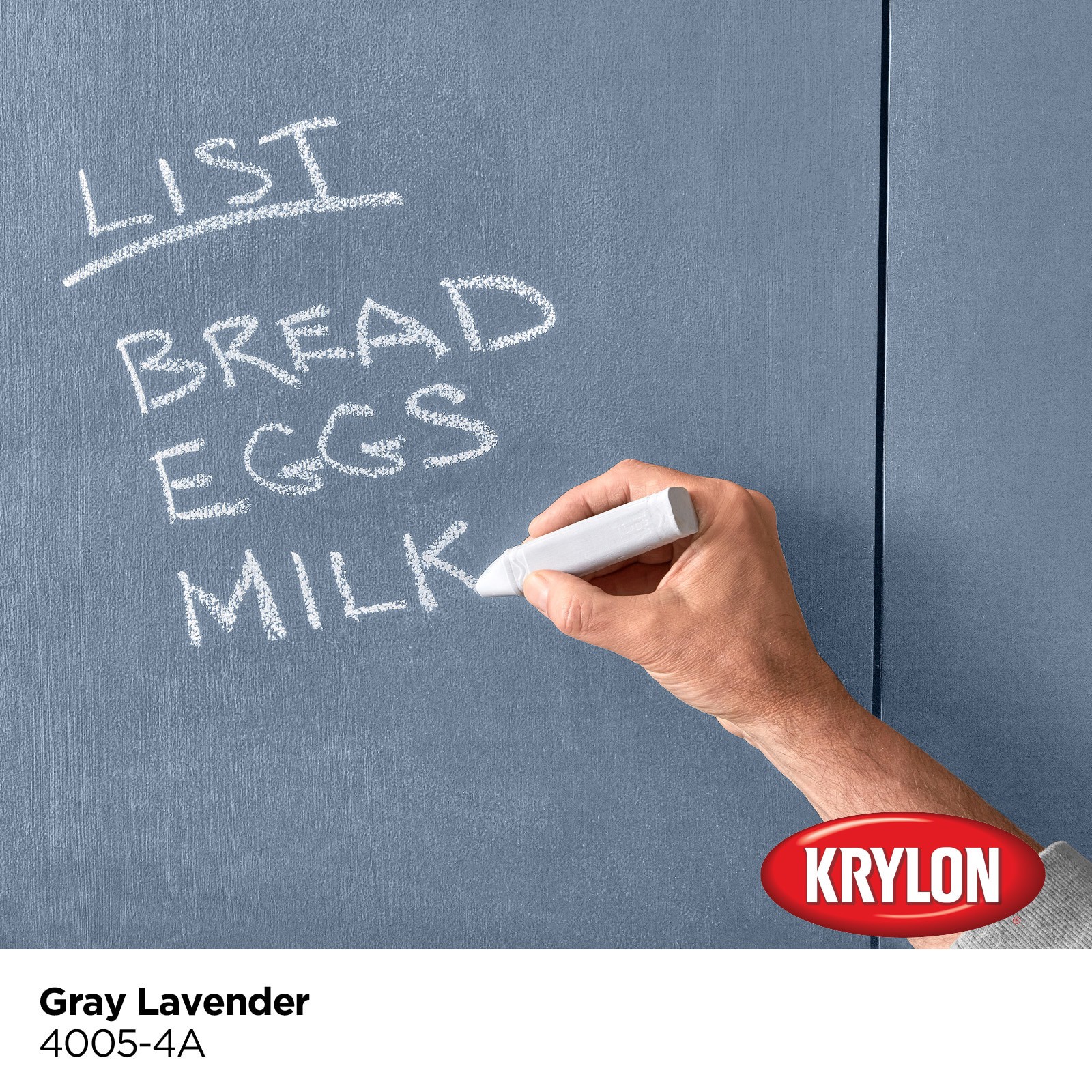 slide 3 of 6, Krylon Latex Gray Lavender 4005-4A Chalkboard Paint (1-quart), 1 ct