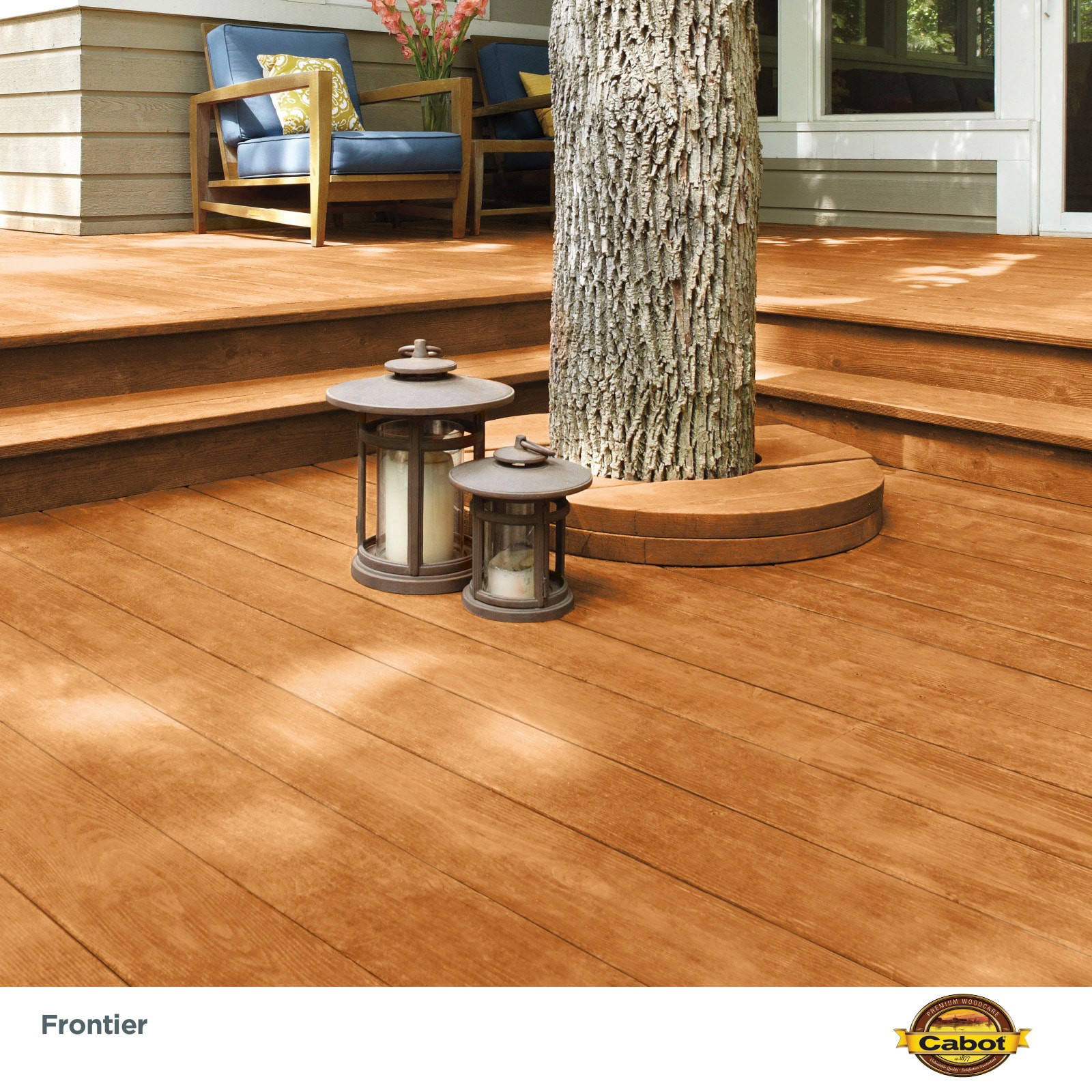 slide 2 of 6, Cabot Frontier Semi-solid Exterior Wood Stain and Sealer (1-Gallon), 