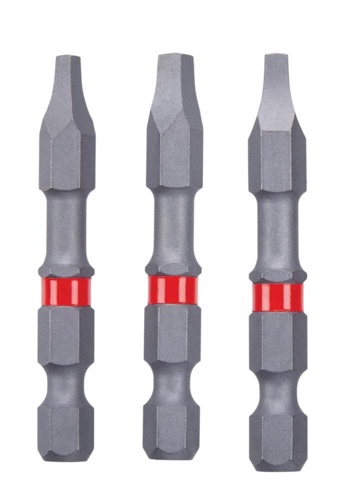 slide 1 of 5, CRAFTSMAN 2-in Square/Robertson Screwdriver Bit Set 3 -Piece, 1 ct