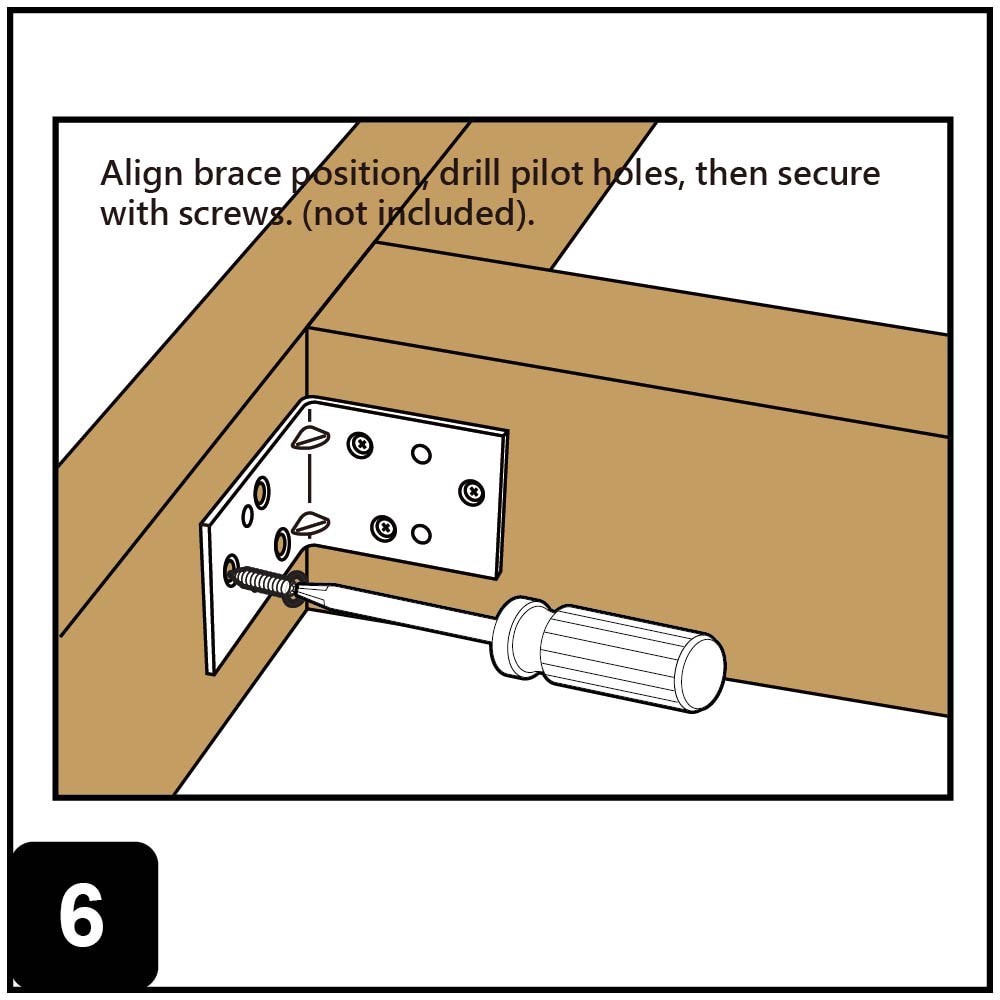 slide 6 of 6, RELIABILT 1.5-in x 1.5-in x 1.5-in 1.8 -Gauge Zinc-plated Steel Corner brace, 1 ct