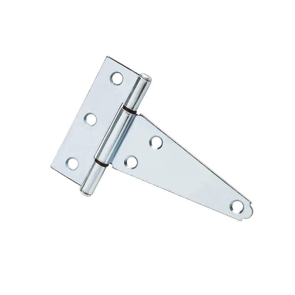 slide 5 of 6, RELIABILT 4-in H Zinc Plated T-shaped Interior/Exterior Door Hinge, 1 ct