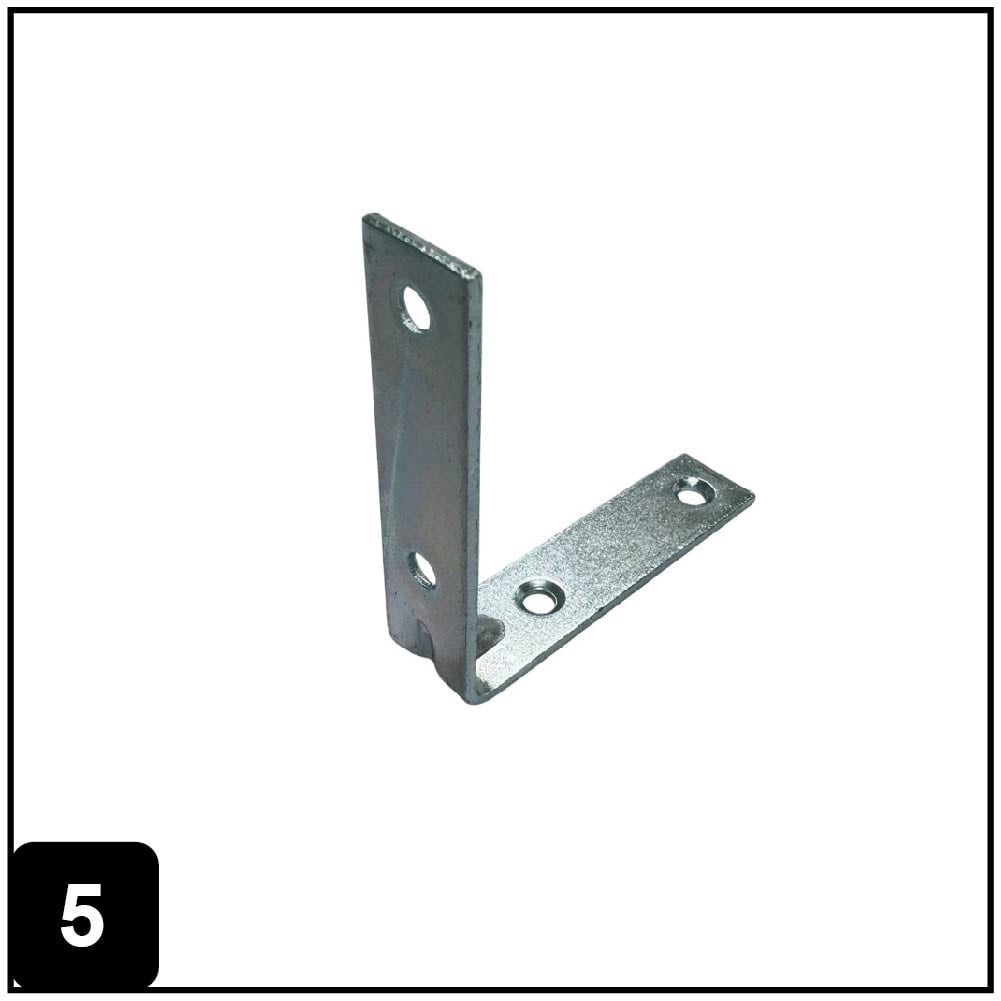 slide 6 of 6, RELIABILT 2.5-in x 0.625-in x 2.5-in 2 -Gauge Zinc-plated Steel Corner brace 4 -Pack, 1 ct