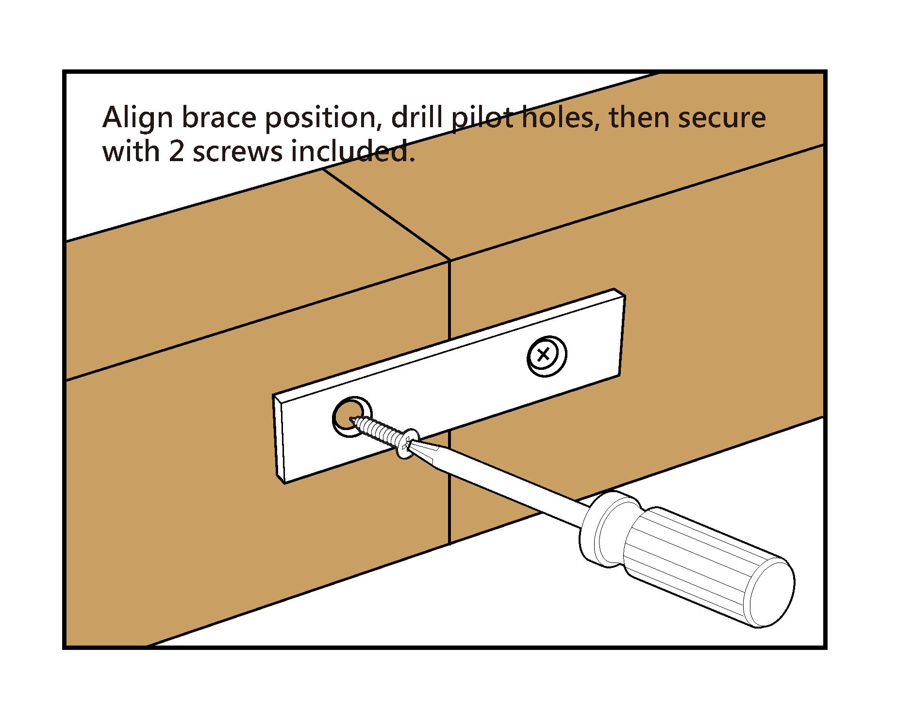 slide 2 of 4, RELIABILT 2.0-in x 0.625-in x 0.06-in 1.5 -Gauge Zinc-plated Steel Mending brace 4 -Pack, 1 ct
