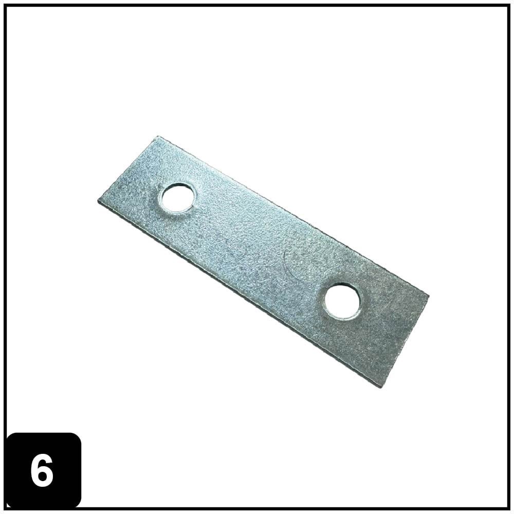 slide 6 of 6, RELIABILT 2.0-in x 0.625-in x 0.06-in 1.5 -Gauge Zinc-plated Steel Mending brace 4 -Pack, 1 ct