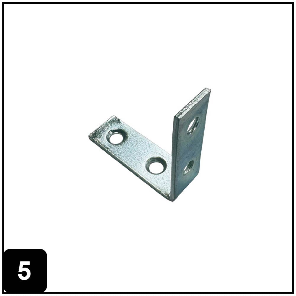 slide 6 of 6, RELIABILT 1.5-in x 0.5-in x 1.5-in 1.8 -Gauge Zinc-plated Steel Corner brace 20 -Pack, 1 ct