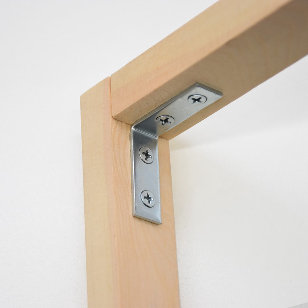 slide 4 of 4, RELIABILT 1.5-in x 0.5-in x 1.5-in 1.8 -Gauge Zinc-plated Steel Corner brace 4 -Pack, 1 ct