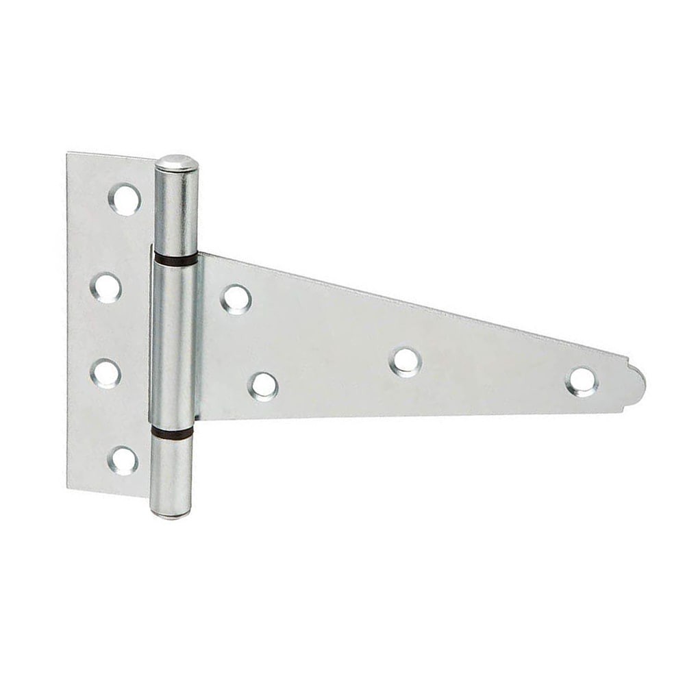 slide 6 of 6, RELIABILT 8-in H Zinc Plated T-shaped Interior/Exterior Door Hinge, 1 ct