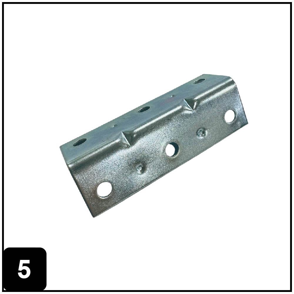 slide 5 of 6, RELIABILT 2.5-in x 0.75-in x 0.75-in 1 -Gauge Zinc-plated Steel Corner brace 4 -Pack, 1 ct