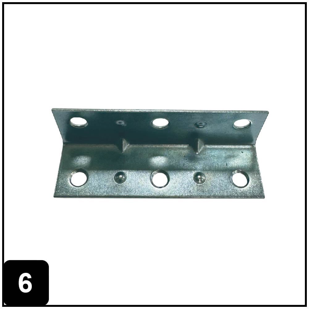 slide 6 of 6, RELIABILT 2.5-in x 0.75-in x 0.75-in 1 -Gauge Zinc-plated Steel Corner brace 4 -Pack, 1 ct