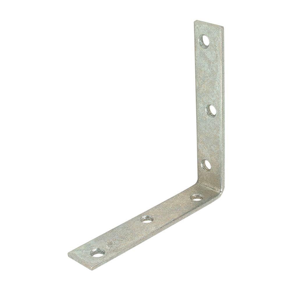 slide 1 of 4, RELIABILT 8-in x 1.125-in x 8-in 5.3 -Gauge Galvanized Steel Corner brace, 1 ct