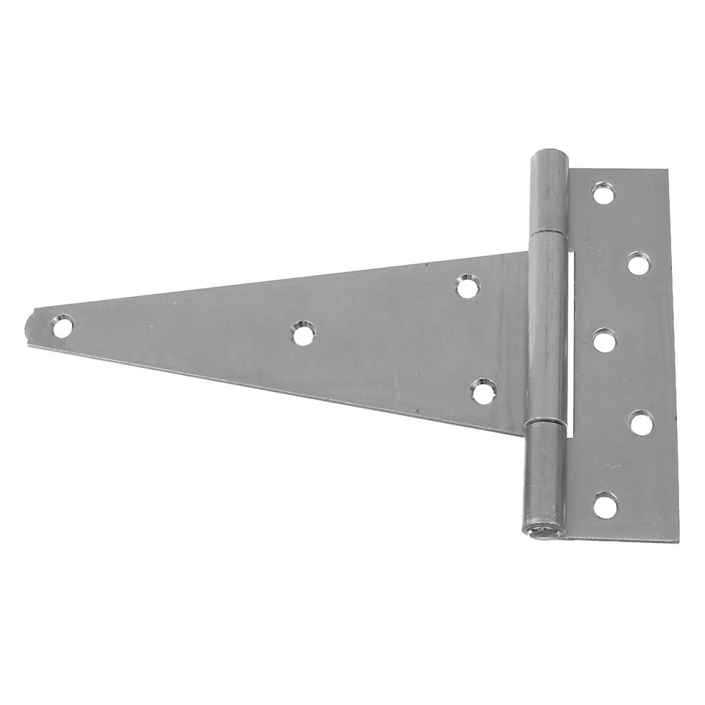 slide 5 of 6, RELIABILT 10-in H Zinc Plated T-shaped Interior/Exterior Door Hinge, 1 ct