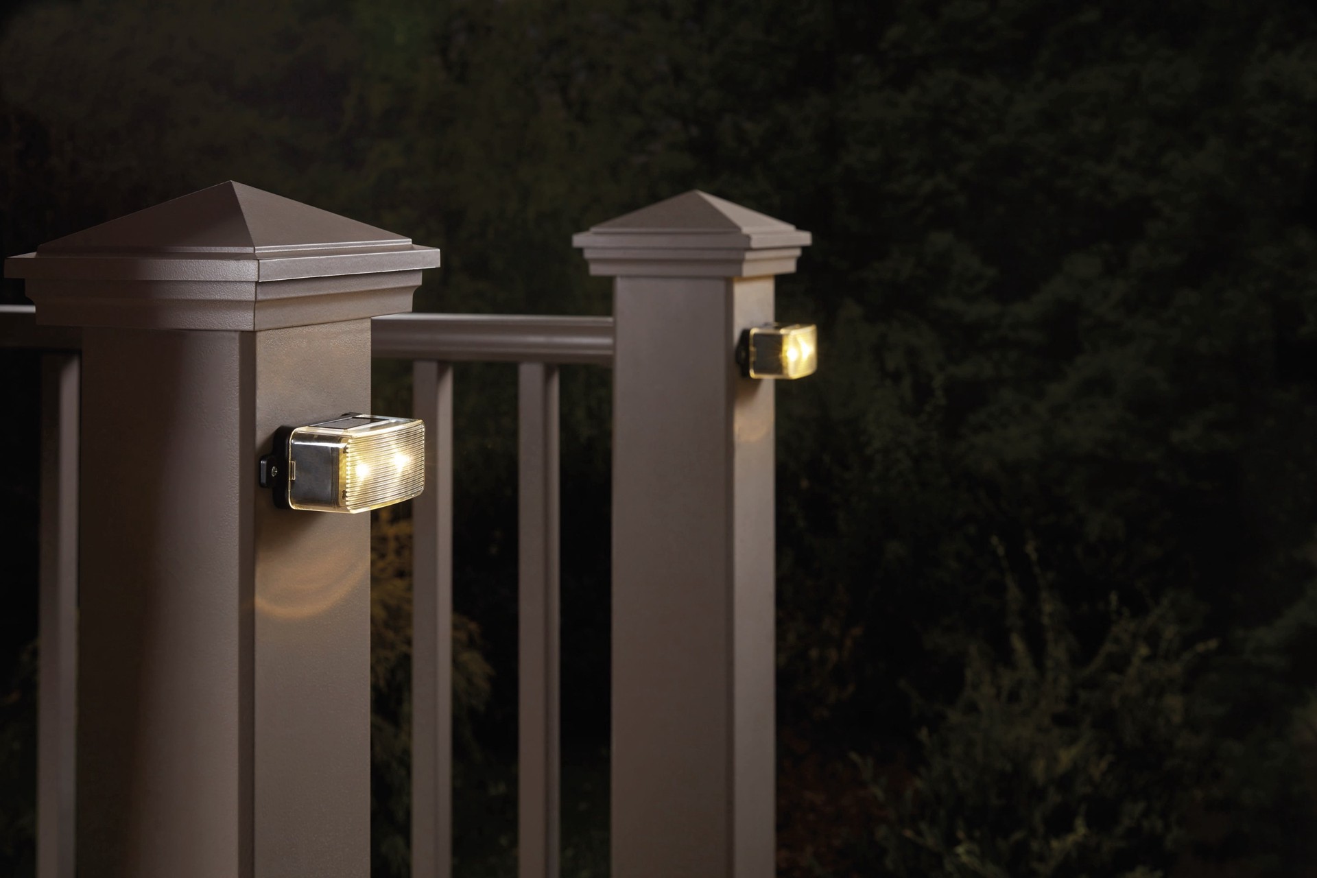 slide 3 of 6, Harbor Breeze Solar Black LED Outdoor Step and Stair light 2 -Pack, 1 ct