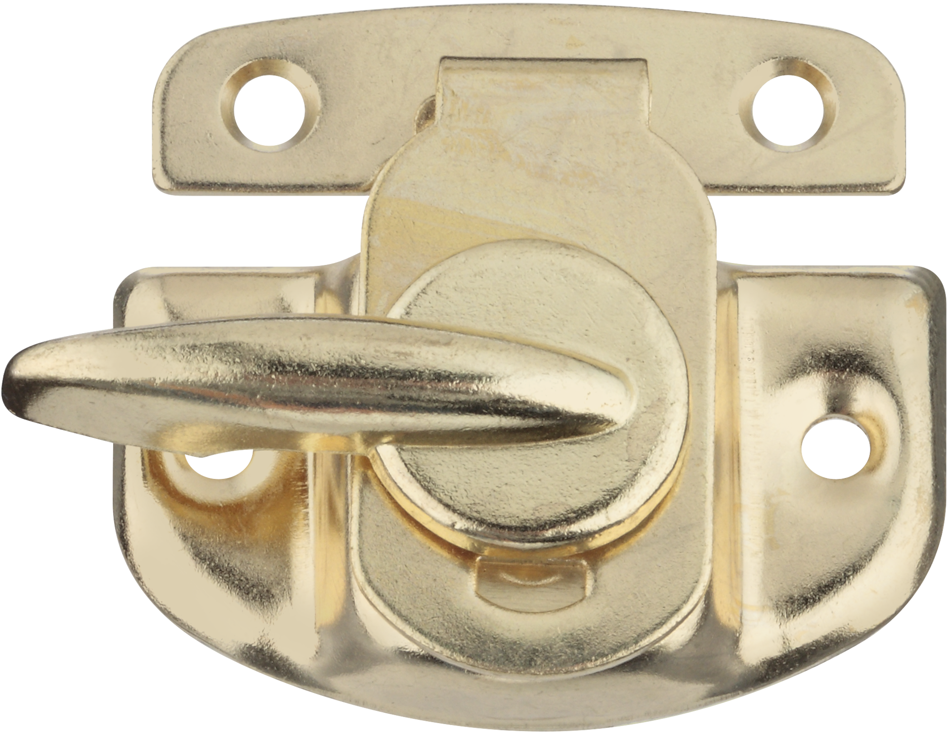 slide 1 of 4, RELIABILT Brass Steel Flush Bottom latch, 1 ct