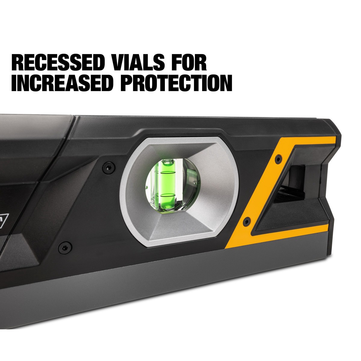 slide 4 of 6, TOUGHBUILT Aluminum 48-in 3 Vial Masons level, 1 ct