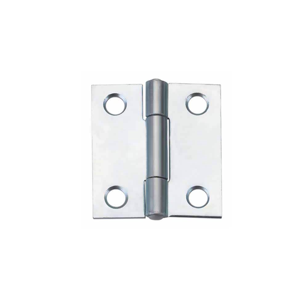 slide 5 of 6, RELIABILT 1-1/2-in H Silver Mortise Interior/Exterior Door Hinge 2 -Pack, 1 ct