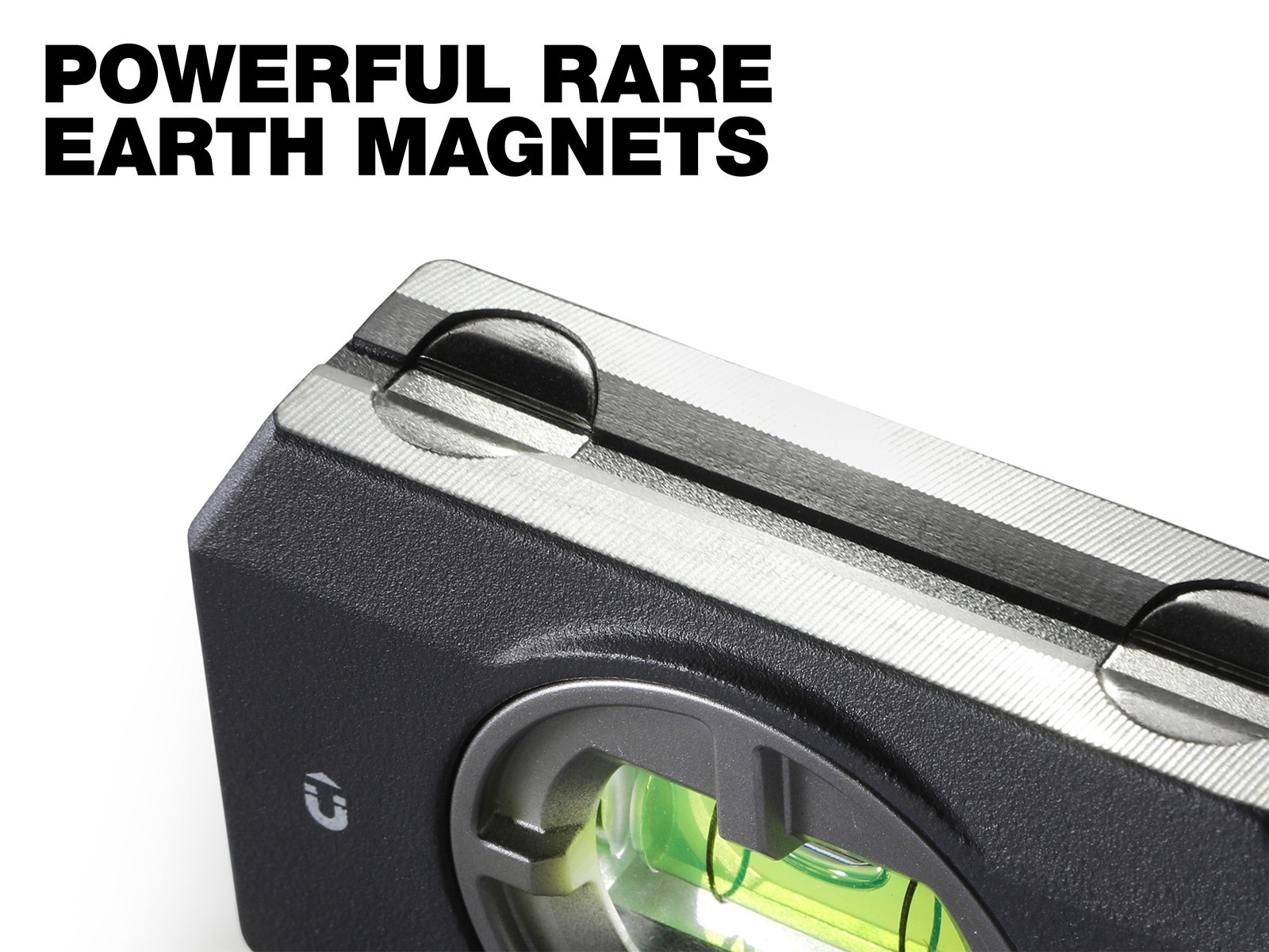 slide 5 of 6, TOUGHBUILT Aluminum 3.27-in 1 Vial Magnetic Pocket level, 1 ct