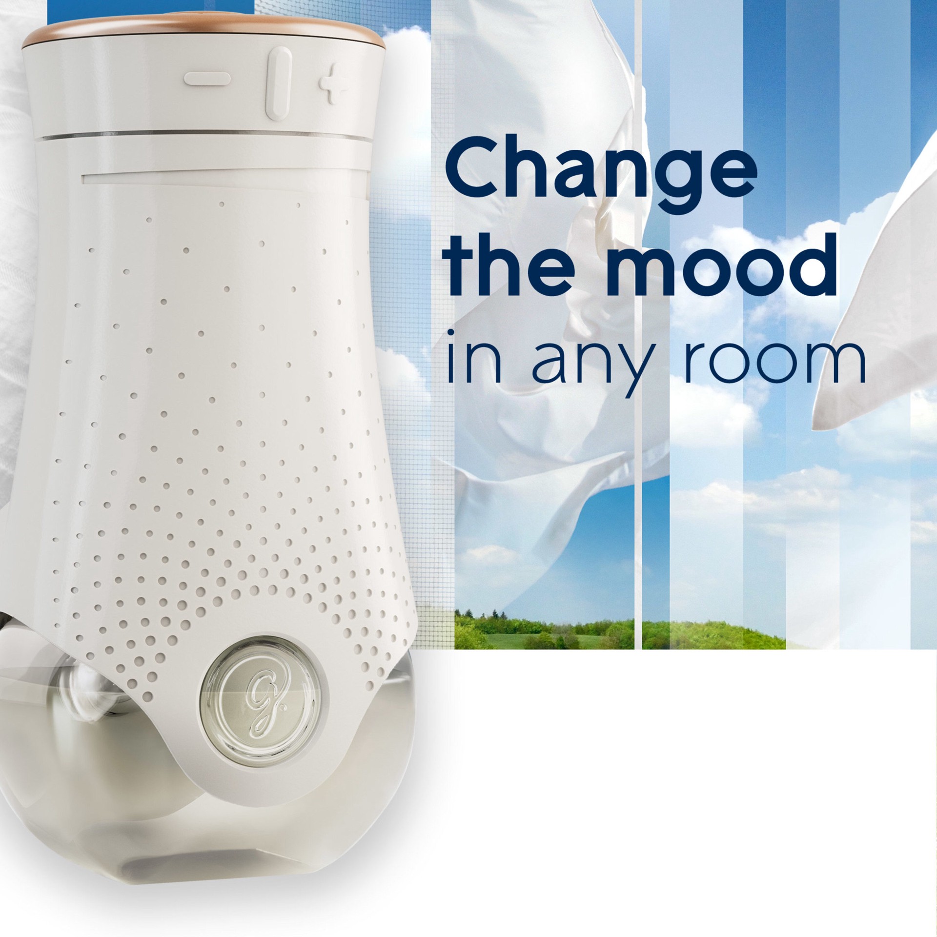 slide 2 of 6, Glade 0.67 -fl oz Clean Linen Refill Air Freshener 2 -Pack, 1 ct