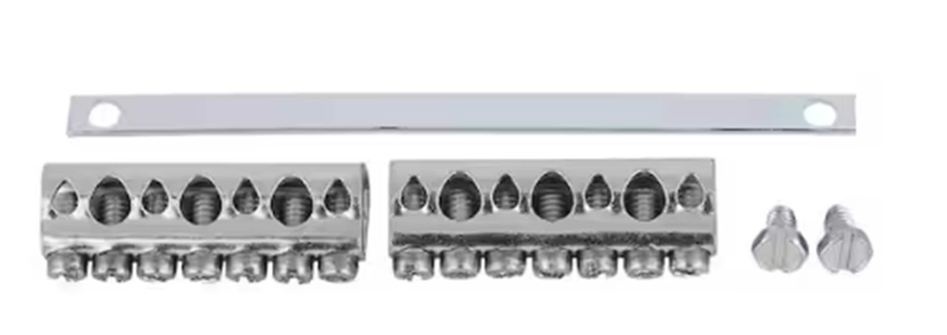 slide 4 of 5, GE 14 Terminal Aluminum Ground bar kit, 1 ct