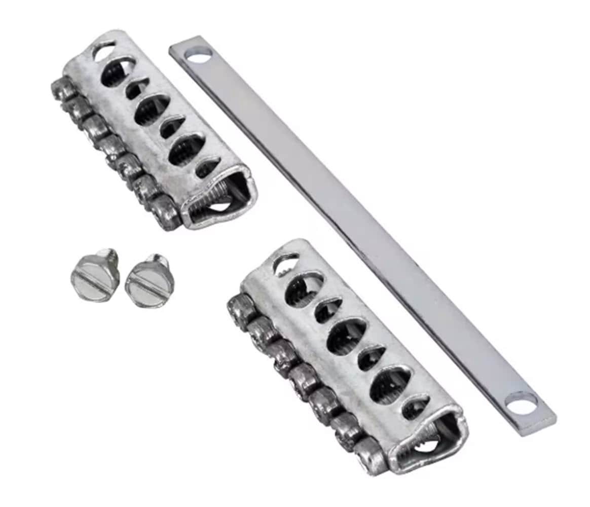 slide 1 of 5, GE 14 Terminal Aluminum Ground bar kit, 1 ct