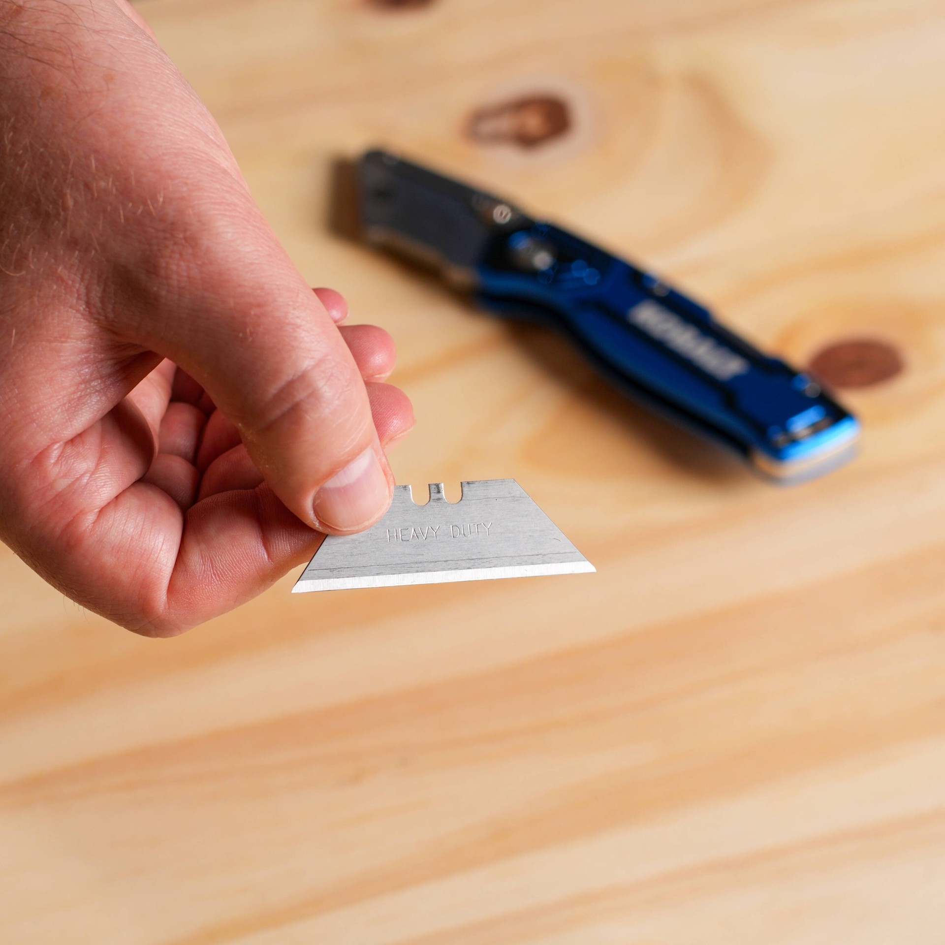 slide 5 of 6, Kobalt 3/4-in Carbon steel Utility Razor Blade ( 5 -Pack ), 1 ct