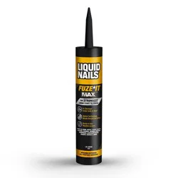 LIQUID NAILS Fuze It Max Fuze It Max Polymer-based Off-white Multi-use Interior/Exterior Construction Adhesive ( 9-fl oz )