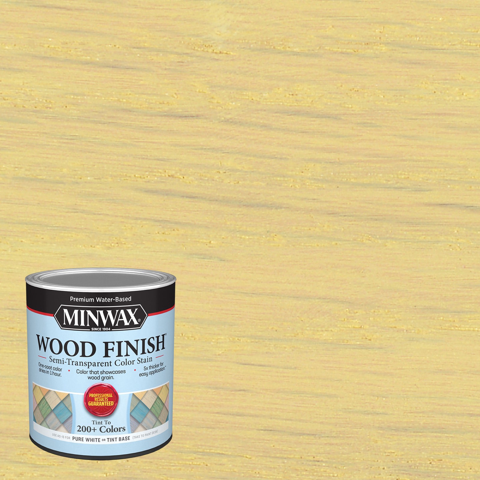 slide 1 of 6, Minwax Wood Finish Water-based Harvest Grain MW1018 Semi-transparent Interior Stain ( 1-quart ), 1 ct
