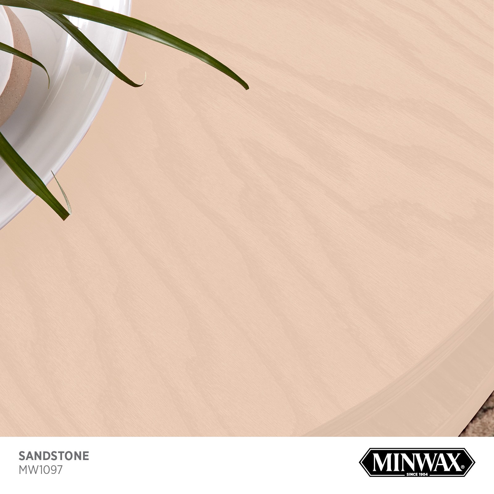 slide 2 of 6, Minwax Wood Finish Water-based Sandstone MW1097 Semi-transparent Interior Stain ( 1-quart ), 1 ct
