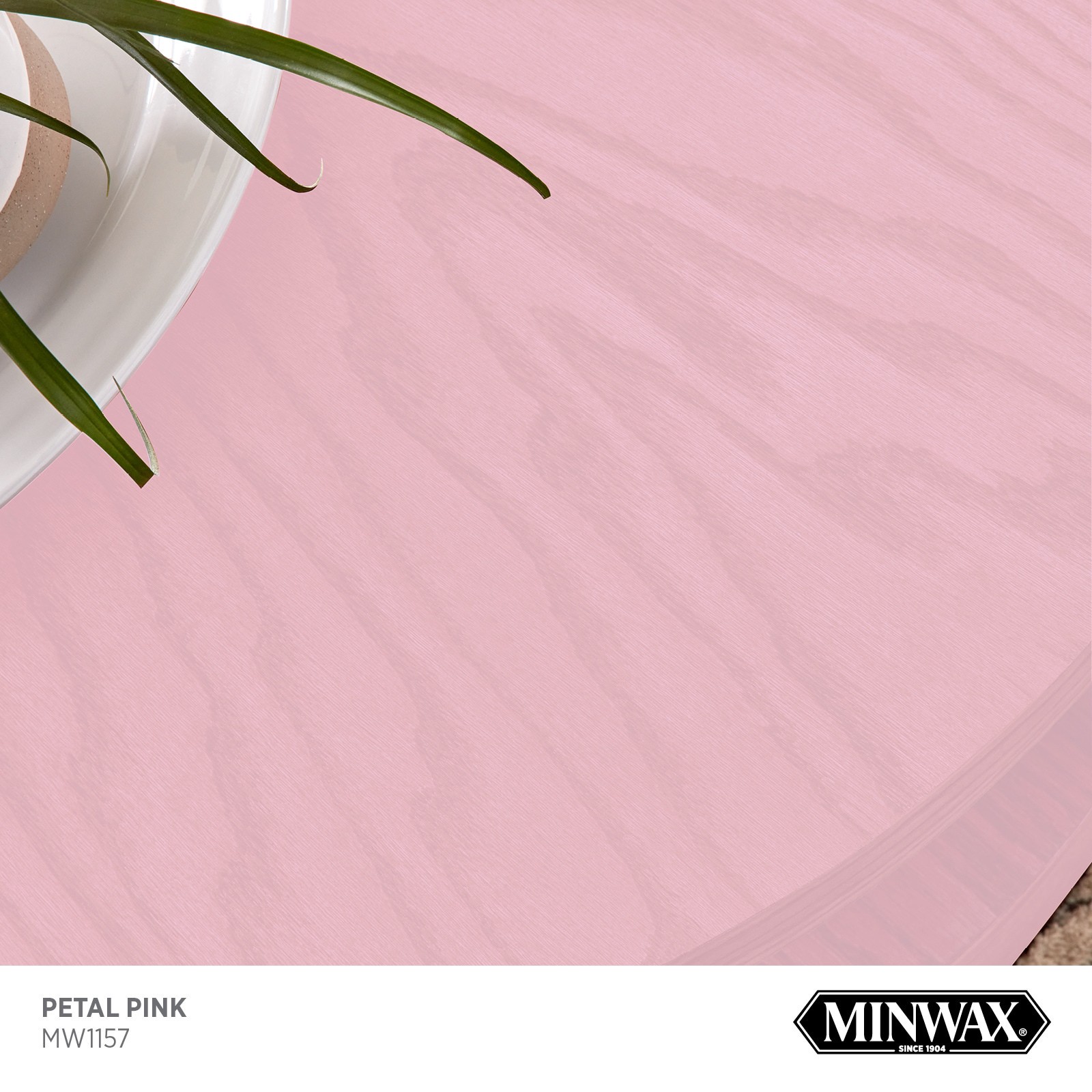 slide 2 of 6, Minwax Wood Finish Water-based Petal Pink MW1157 Semi-transparent Interior Stain ( 1-quart ), 1 ct