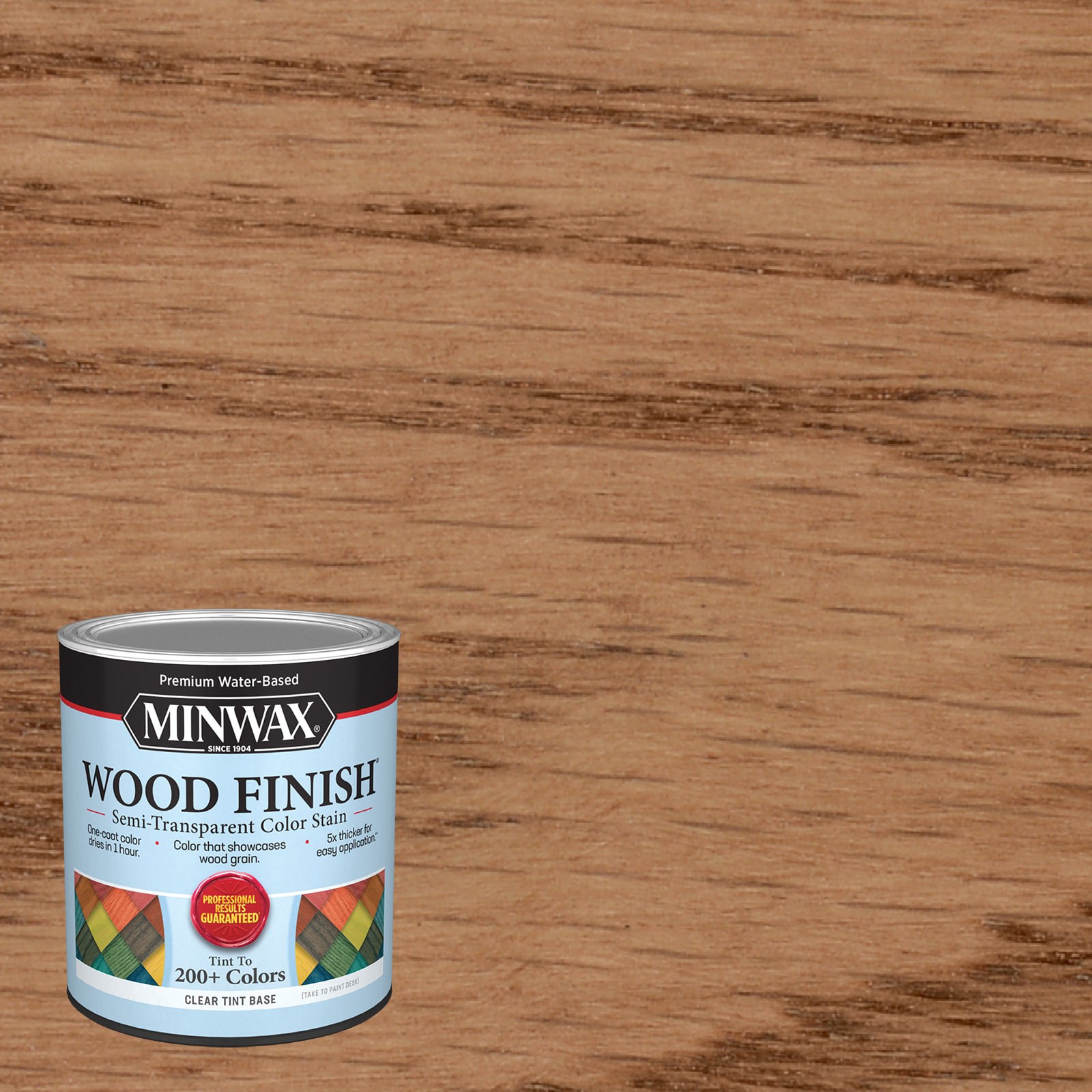 slide 1 of 6, Minwax Wood Finish Water-based Washed Sienna MW1033 Semi-transparent Interior Stain ( 1-quart ), 1 ct