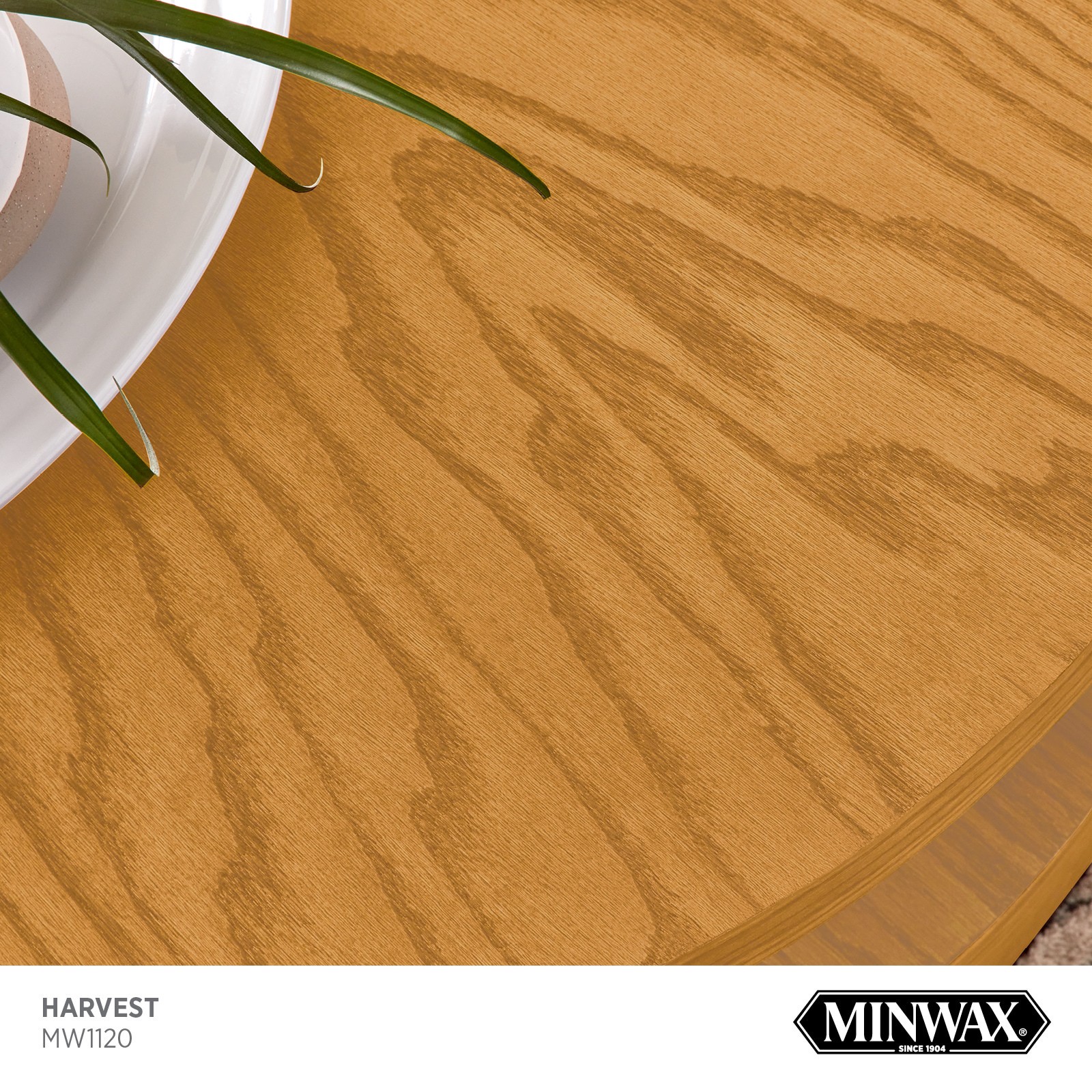 slide 2 of 6, Minwax Wood Finish Water-based Harvest MW1120 Semi-transparent Interior Stain ( 1-quart ), 1 ct