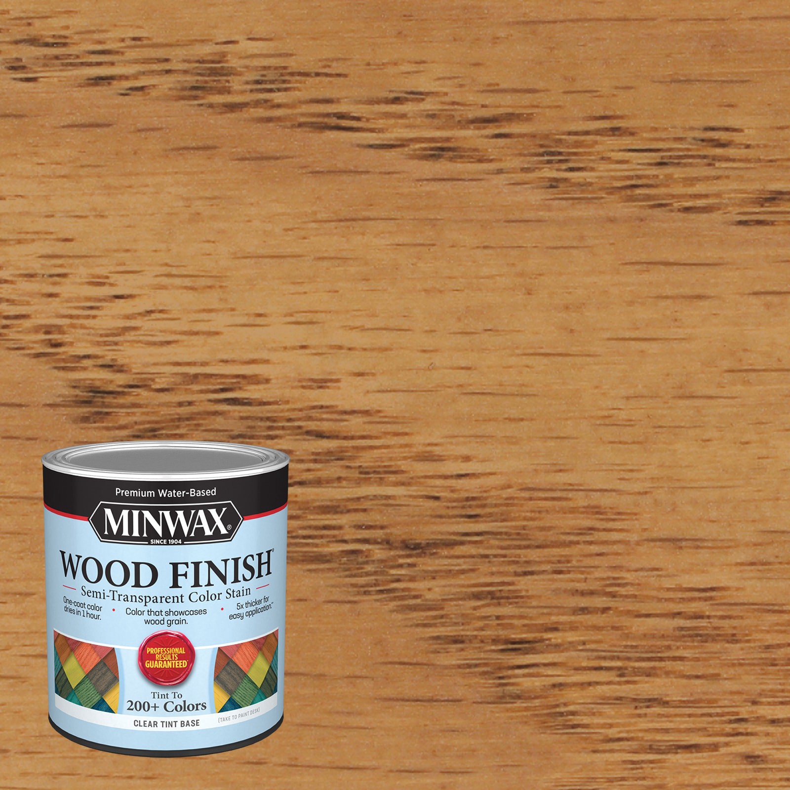 slide 1 of 6, Minwax Wood Finish Water-based Antique Walnut MW1188 Semi-transparent Interior Stain ( 1-quart ), 1 ct