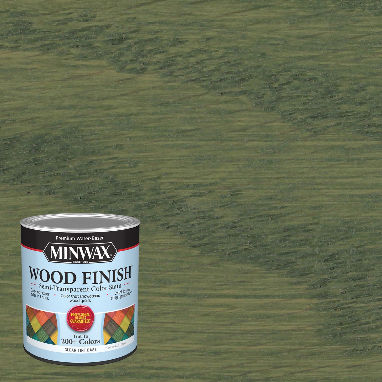 slide 1 of 6, Minwax Wood Finish Water-based Botanical MW1226 Semi-transparent Interior Stain ( 1-quart ), 1 ct