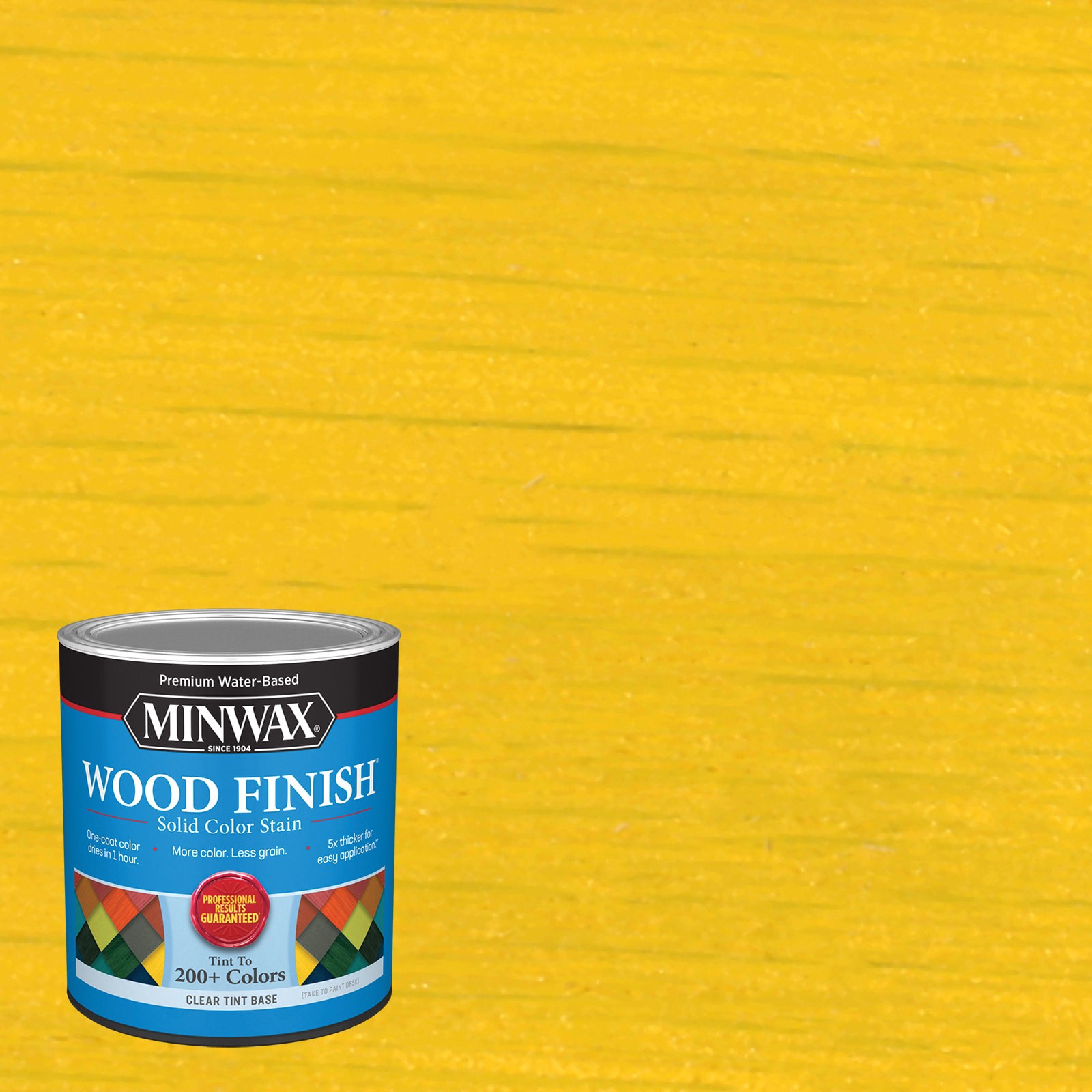 slide 1 of 6, Minwax Wood Finish Water-based Lemon MW1007 Solid Interior Stain ( 1-quart ), 1 ct
